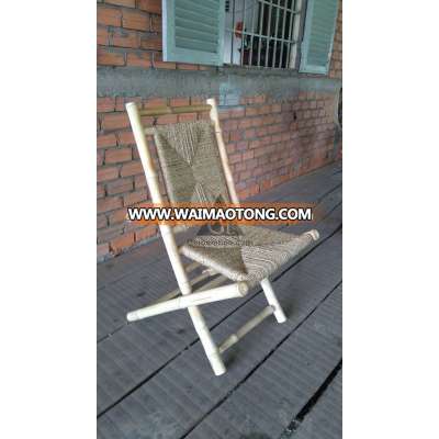 [wholesale] Bamboo folding chair - Bamboo dining set - Bamboo coffee chair w/ water hyacinth, wicker, seagrass..