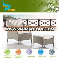 New Style Indoor Outdoor Furniture Fancy Bedroom Chair Ergonomic Living Room Chair with Ottoman