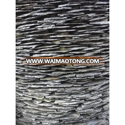 [wholesale] Stacked stone slate wall - Stacked stone slate planter / pots - Pebble & Slate water fountain