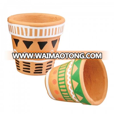 [wholesale] Painted terracotta Vase / Urn / Plate