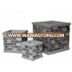 [wholesale] Stacked stone slate planters / pot / vase / bowl / garden urn - Pebble & slate water fountain