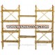 Bamboo shelf - Viet Nam bamboo shelf - Bamboo 4-tier shelf