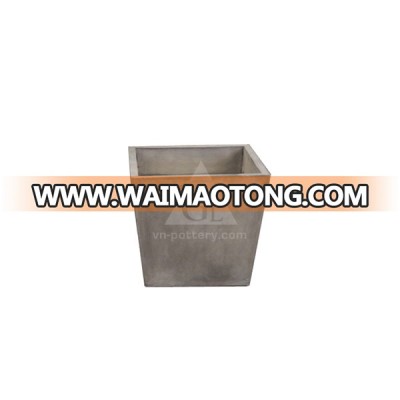 Concrete Trapezoid Planter