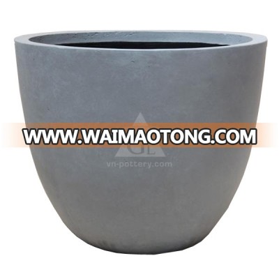 Concrete Eggshape Planter