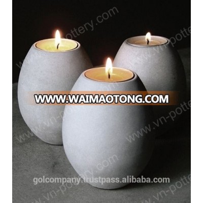 Concrete candle holder [Wholesale]