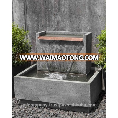 [Wholesales] Concrete falling water fountain