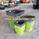 Outdoor glazed pottery - Outdor Clay planters - Ceramic flower pots - Garden plant pot [wholesale]