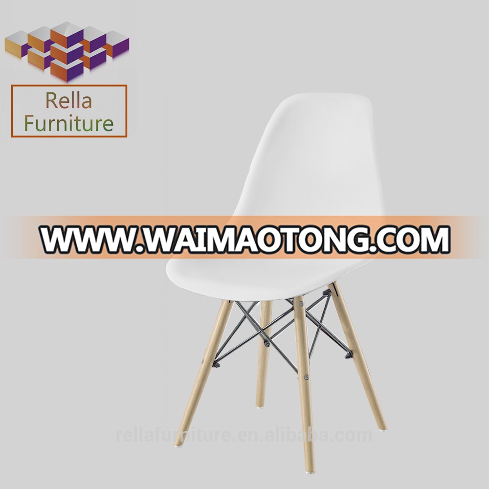 Wholesale cheap European simple style designed dining chair top quality plastic chair Luxury living room furniture for sale